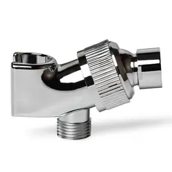 Adjustable American Shower Arm Mounted Bracket Shower Head Holder Shower Diverter Valves Tap Adapter for Bathroom Accessories
