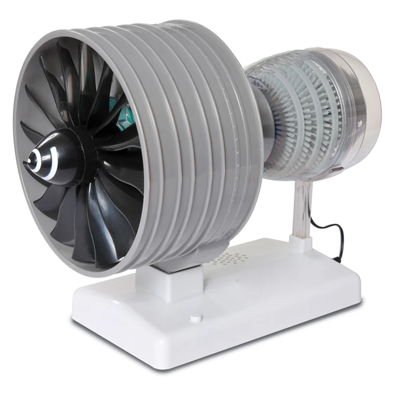 

Jet Aircraft Engine Model Simulation Aerojet Turbofan Engine Movable Toy DIY Assembl Kit