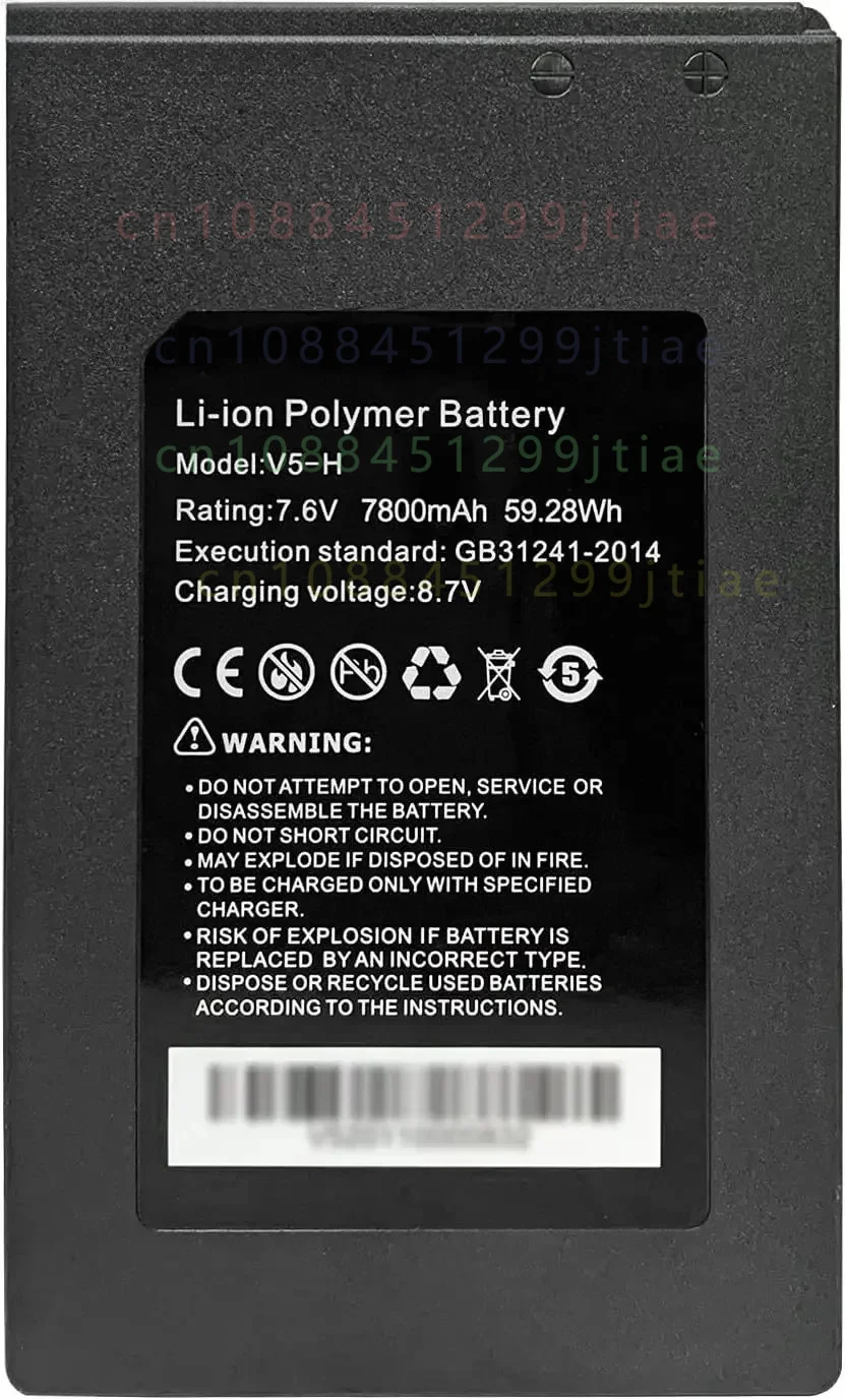 

V5-H 7800mAh Battery for CCTV Testers Rechargeable Li-ion battery Compatible with IPC-9800 Plus+ and X7 Series