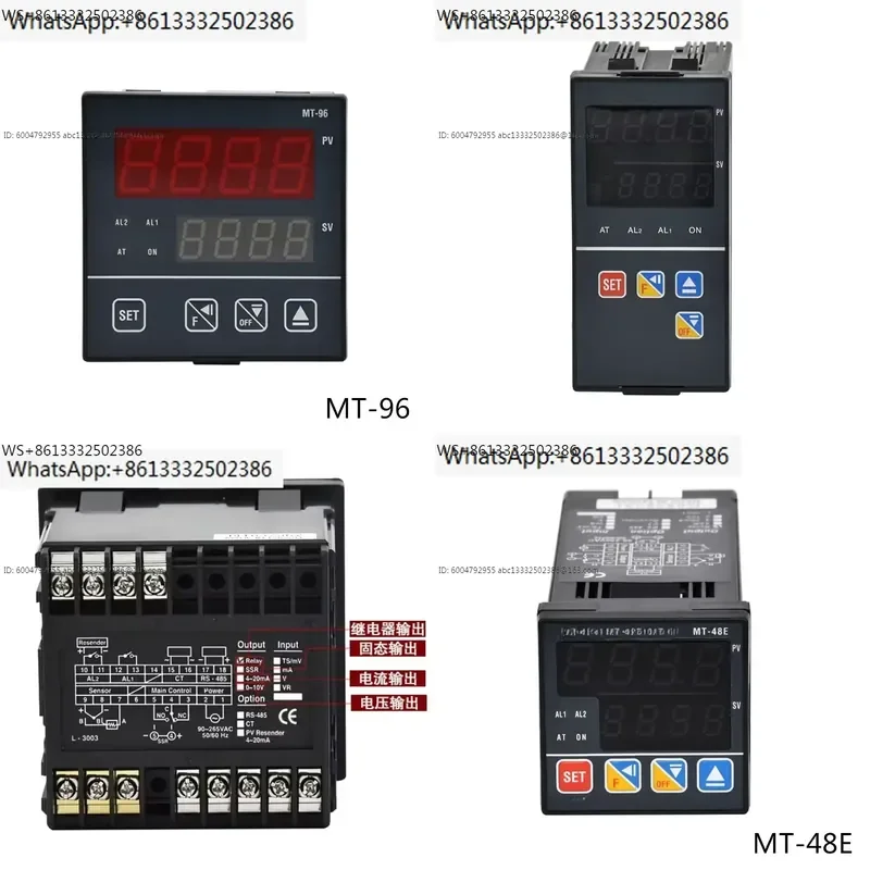 Temperature controller MT72 MT96 MT48 MT20-R V L relay