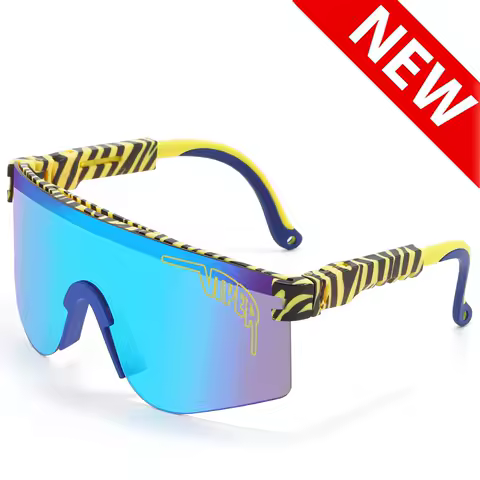 Pit Viper Sunglasses Adults UV400 Sun Glasses Men Women Adults Outdoor Eyewear Sport Goggles Mtb Shades Without Box