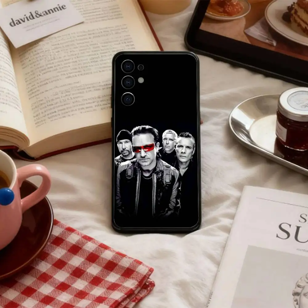 BAND U-U2   Phone Case For Samsung S 25,24,23,22,30,21,10,9,Ultra,Plus,Lite,FE,4,5 G Soft Black Case view 4