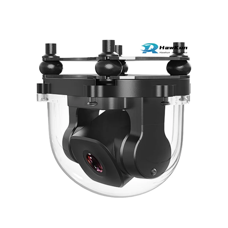 SIYI A2 mini Ultra Wide Angle FPV Gimbal Single Axis Tilt with160 degree FOV 1080p Starlight Camera Sensor IP67