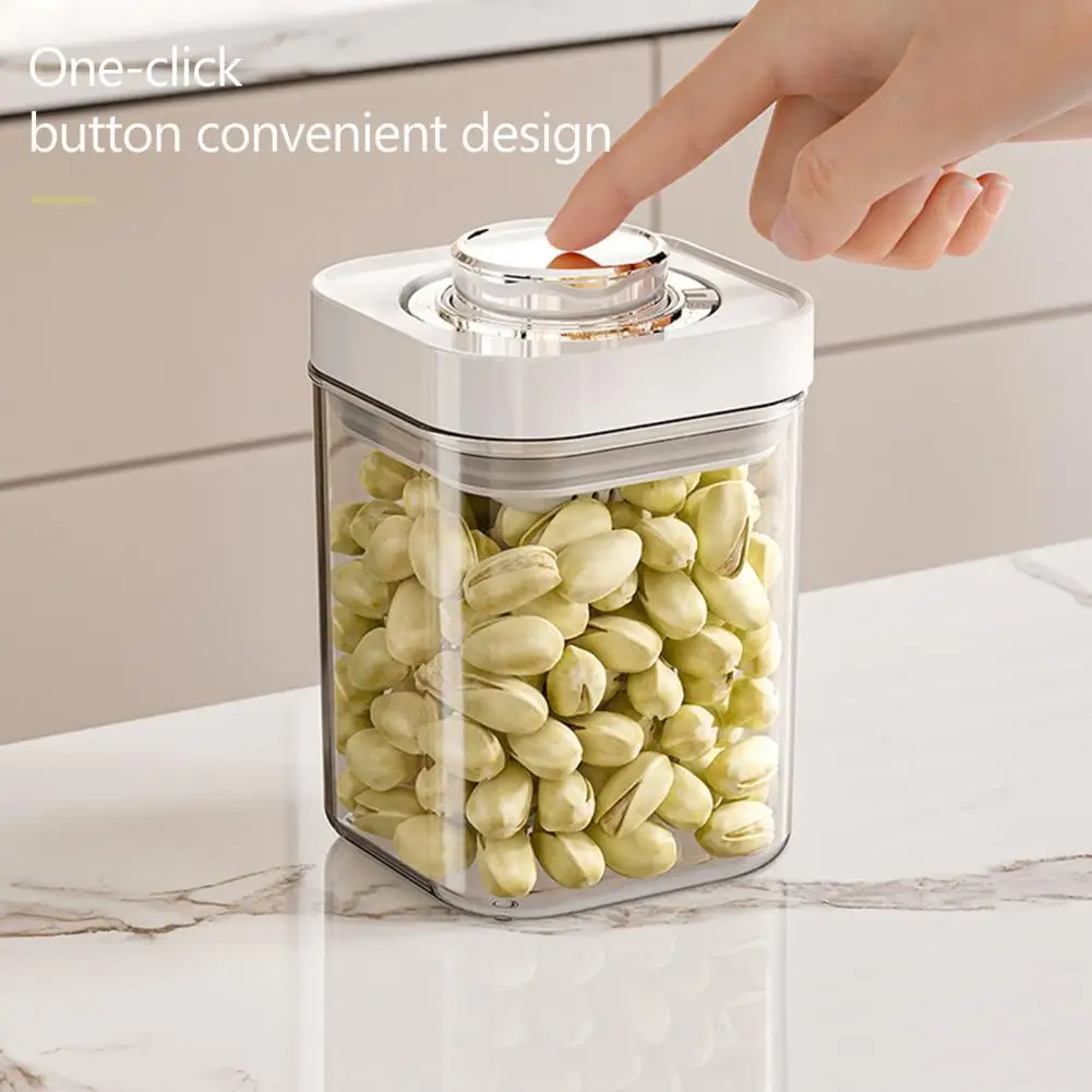 

Rice Grain Container Airtight Rice Grain Container Transparent Kitchen Storage Containers for Pasta Cereal Snacks Moisture-proof