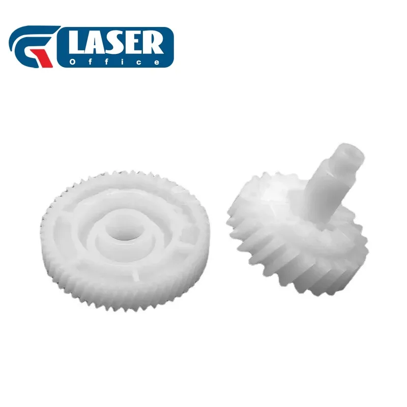 1set. RU6-0018-000 23T 56T Fuser Drive Gear for HP LaserJet P1505 P1506 P1566 P1606 M1120 M1522 M1536 / 1505 1606 1120 1522 1536