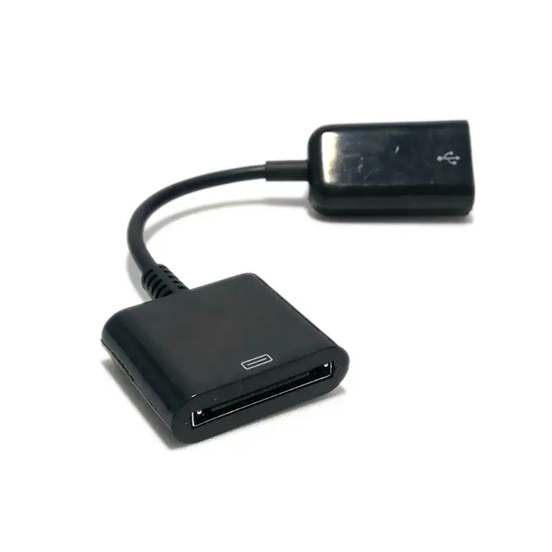 15cm Dock 30Pin Female to USB Female Data Cable Can Be Connected to USB Flash Drive Keyboard
