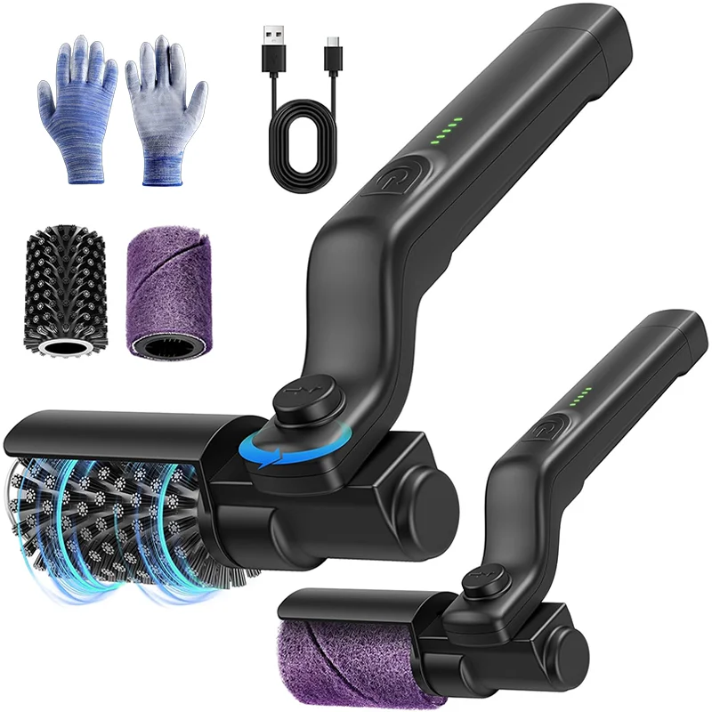 

Электрическая щетка для гриля для барбекю, перезаряжаемая, 3, мощная скорость 180 ° Регулируемая вращающаяся насадка из нержавеющей стали для кемпингового гриля