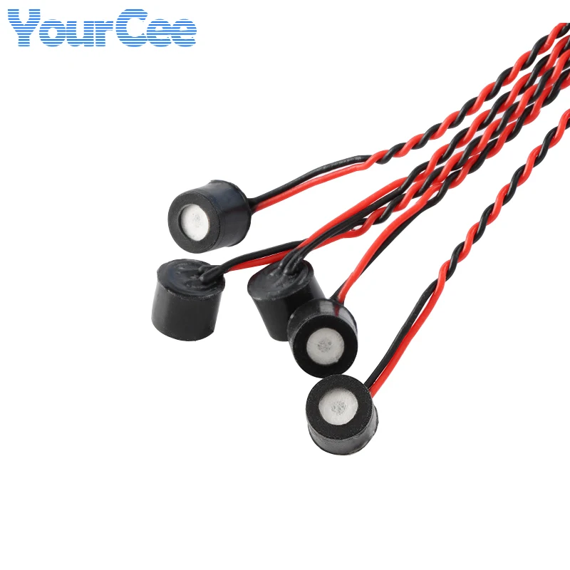20pcs/2pcs MIC 6050 Waterproof Insulation Capacitive Electret Condenser Microphone 6MM 6*5MM Omnidirectional Line Wire 2P 1.25MM