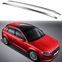 For Audi A3 8V Hatchback Sportback 2012-2019 Car Accsessories Decorative Roof Rack Rails Luggage Carrier Bars