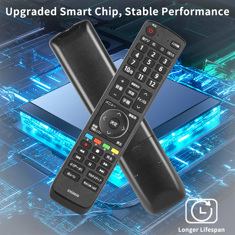 EN3M39 para reemplazo de control remoto Hisense, para televisor Hisense Smart LED HDTV