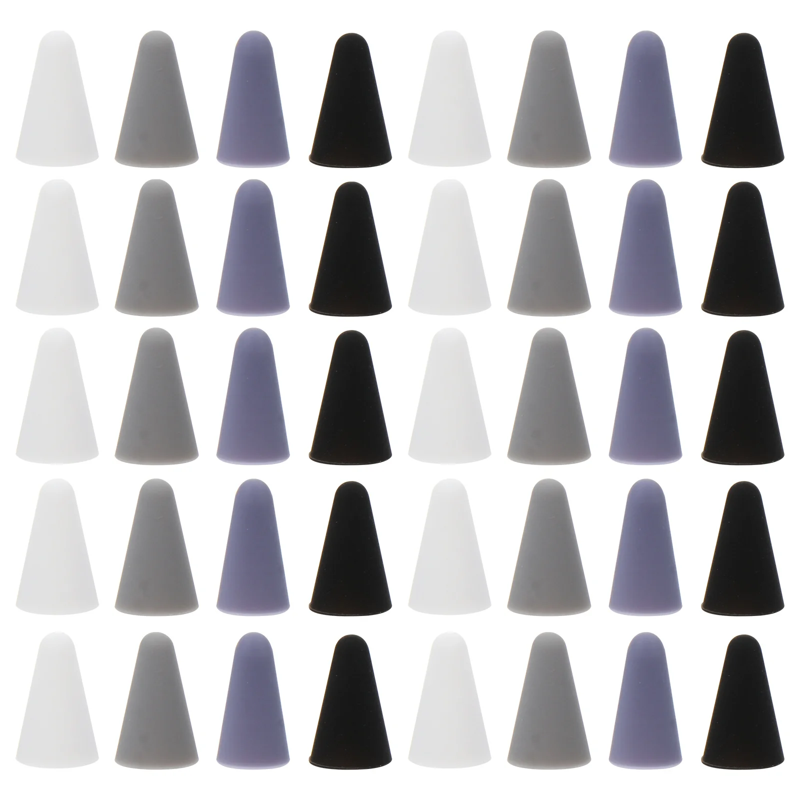 أغطية ستايلس متوافقة مع قلم أبل 1 2 غطاء حماية من السيليكون لكتابة كتم الصوت #3