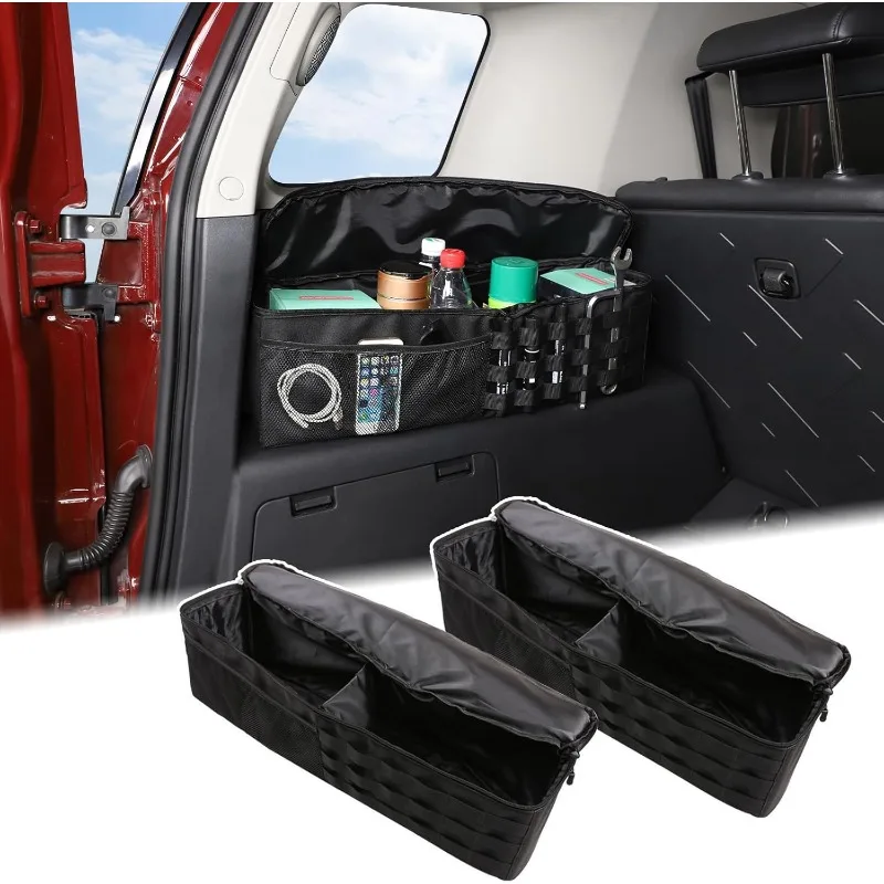 

Foldable Rear Trunk Side Storage Bag Organizer Box Large-Capacity Multifunctional Accessories for Toyota FJ Cruiser 2007-2021