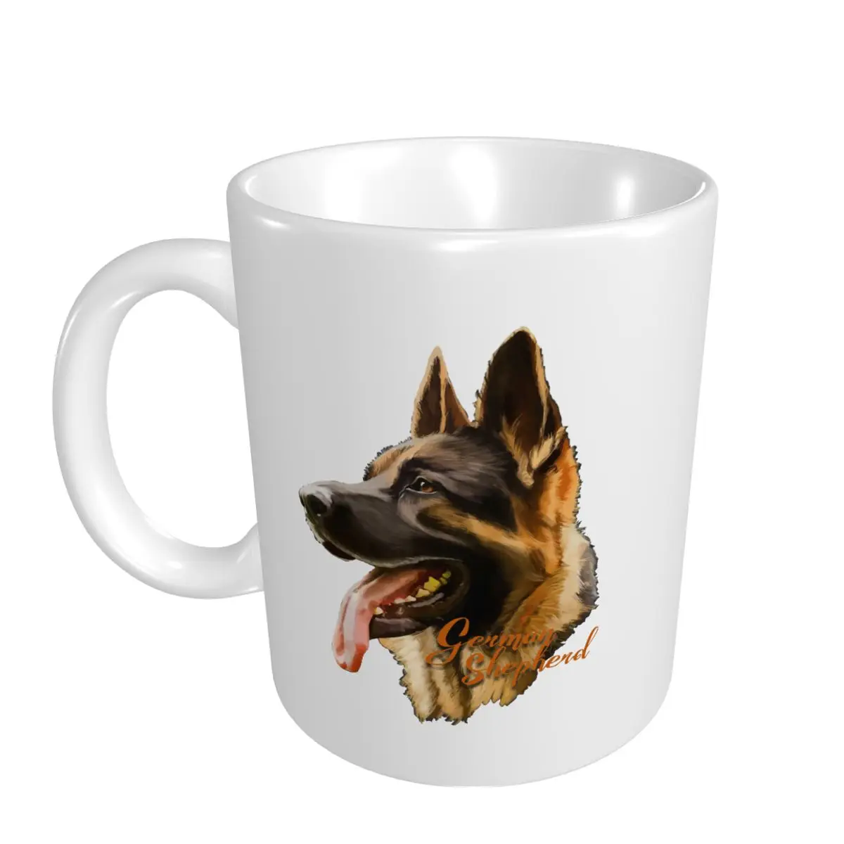 Mark Cup Mug German Shepherd Dog Coffee Mugs Tea Milk Water Cup Travel Mugs For Office Home