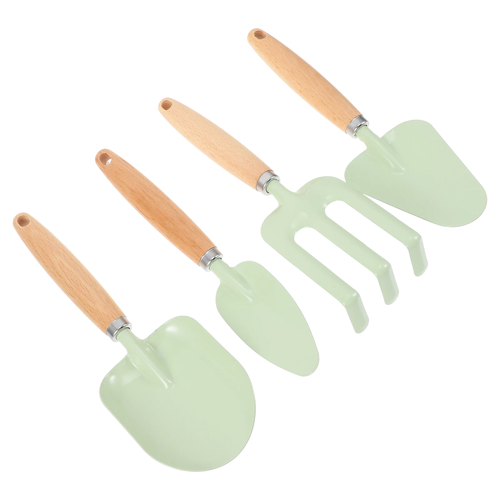 

Children Planting Tools Set Garden Shovels H Rake Wooden H Small Kids Outdoor Family Bright Colors Lovely Design Play S Toys
