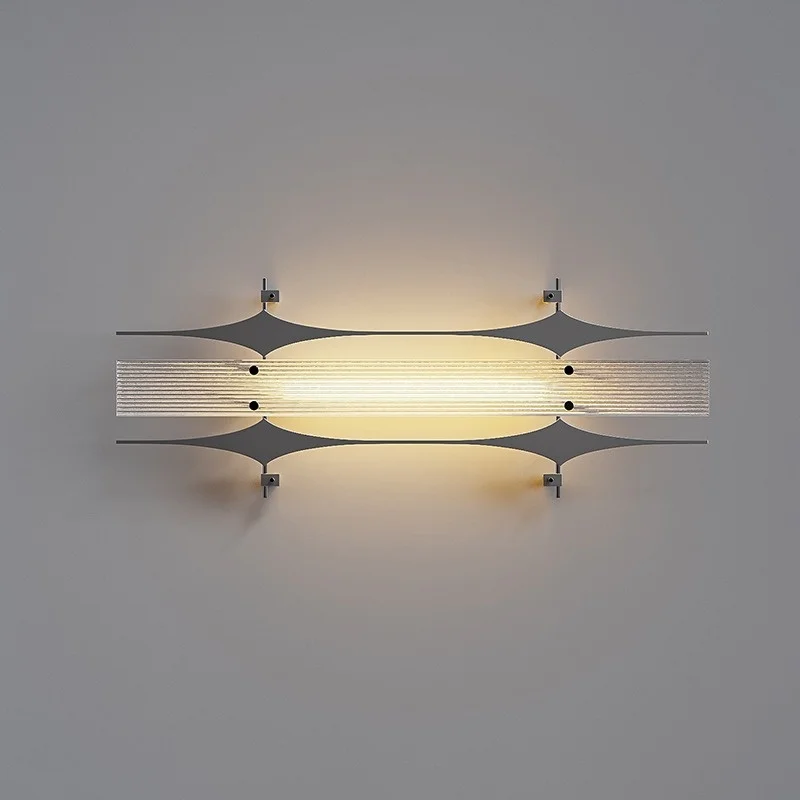 Lingguang · Wenyun Wall Light Minimalist Metal Modern Designer Atmosphere Light Effect Wall Light