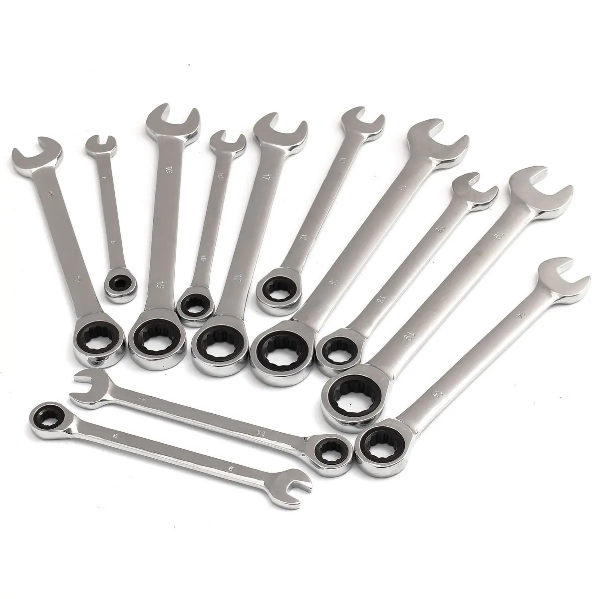 Wrenches Set Spanner Hand Tool Torque Gear Socket Universal Tools