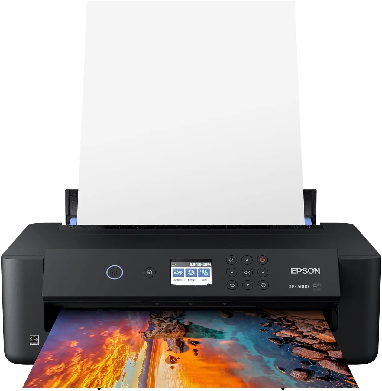 

Expression Photo HD XP-15000 Беспроводной цветной широкоформатный принтер, Amazon Dash Replenishment Ready, черный, большой