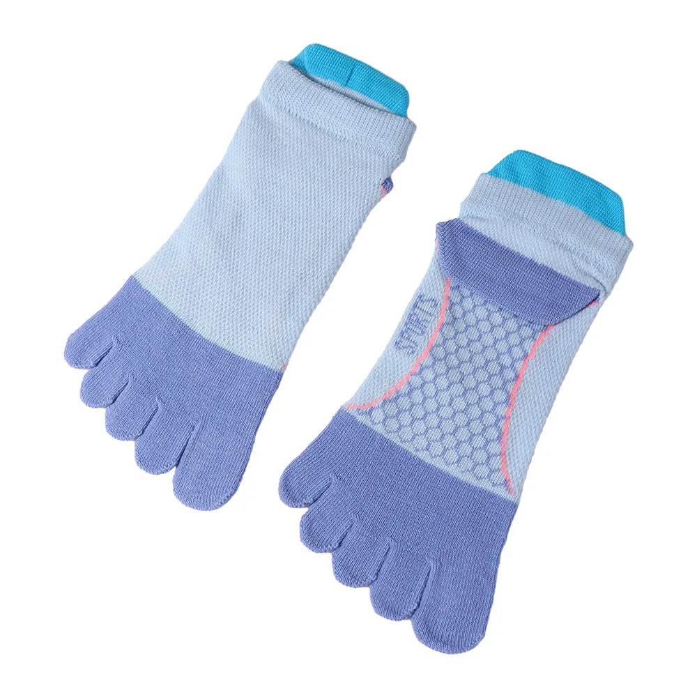 

Sport Color Matching Children Sweat Absorbing Cotton Split Toe Socks Short Tube Socks Five-Finger Socks Kids Hosiery