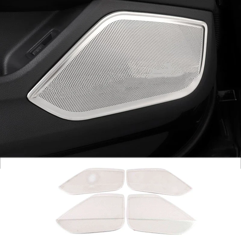 

Car Interior Door Audio Sound Speaker Cover Panel for Audi A8 2018 2019 2020 2021 2022 2023 2024 Accessories Protect Parts