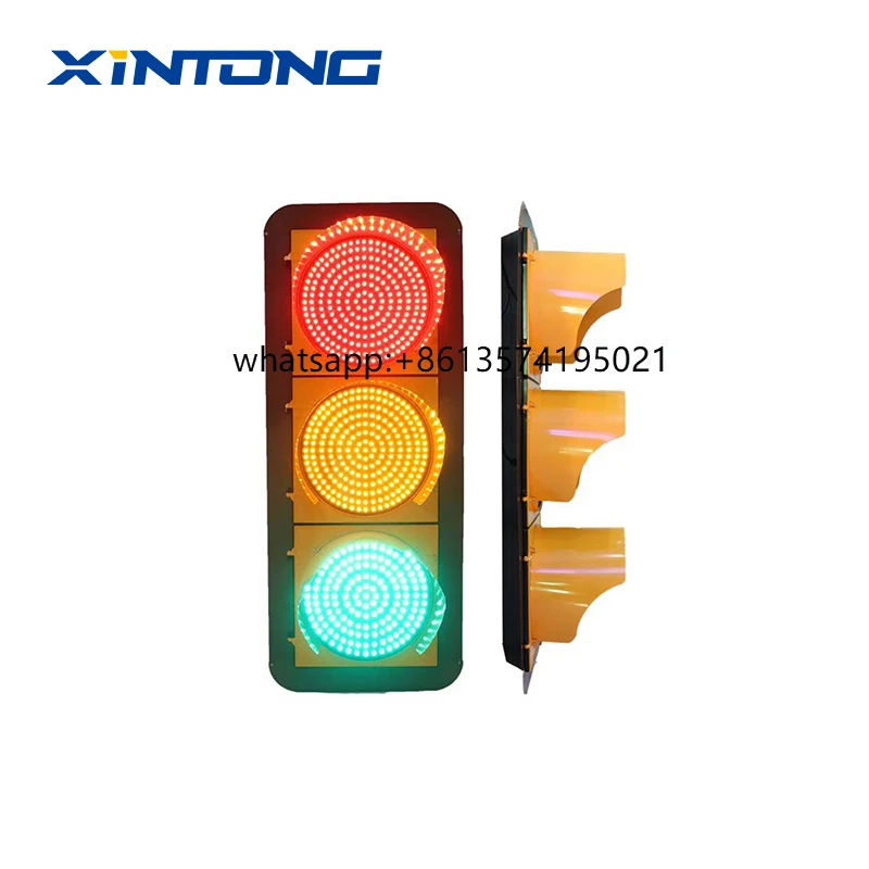 

XINTONG New Design Solar Led Traffic Light 300mm Waterproof Red High Quality