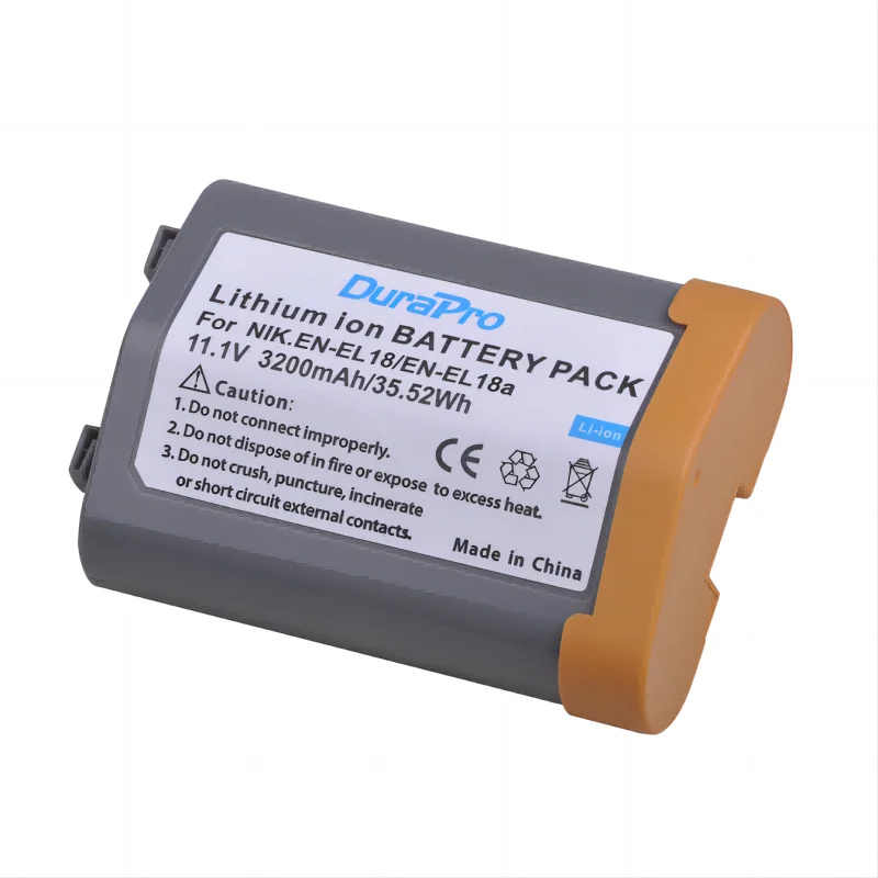 Large capacity Slow power consumption 11.1V 3200mAh digital camera battery rechargeable battery for Nikon MB-D12 D800 D800E