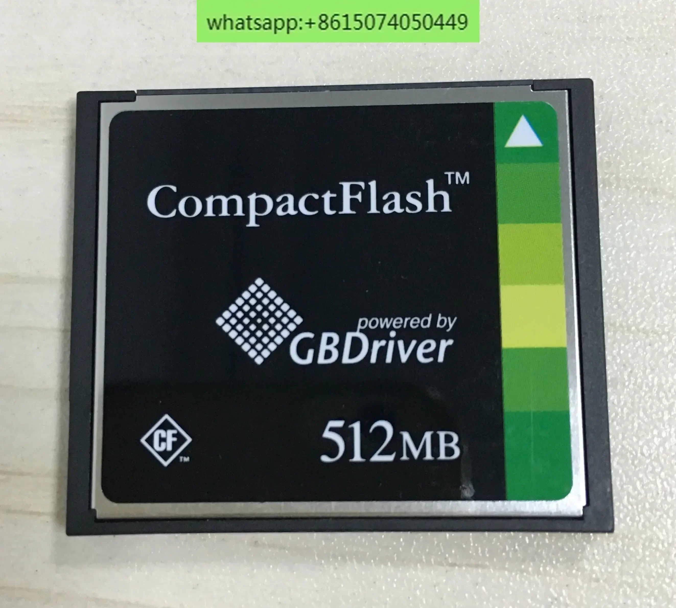 بطاقة TDK GBDriver CF 512M CF الأصلية 512 ميجابايت لأداة آلة CNC