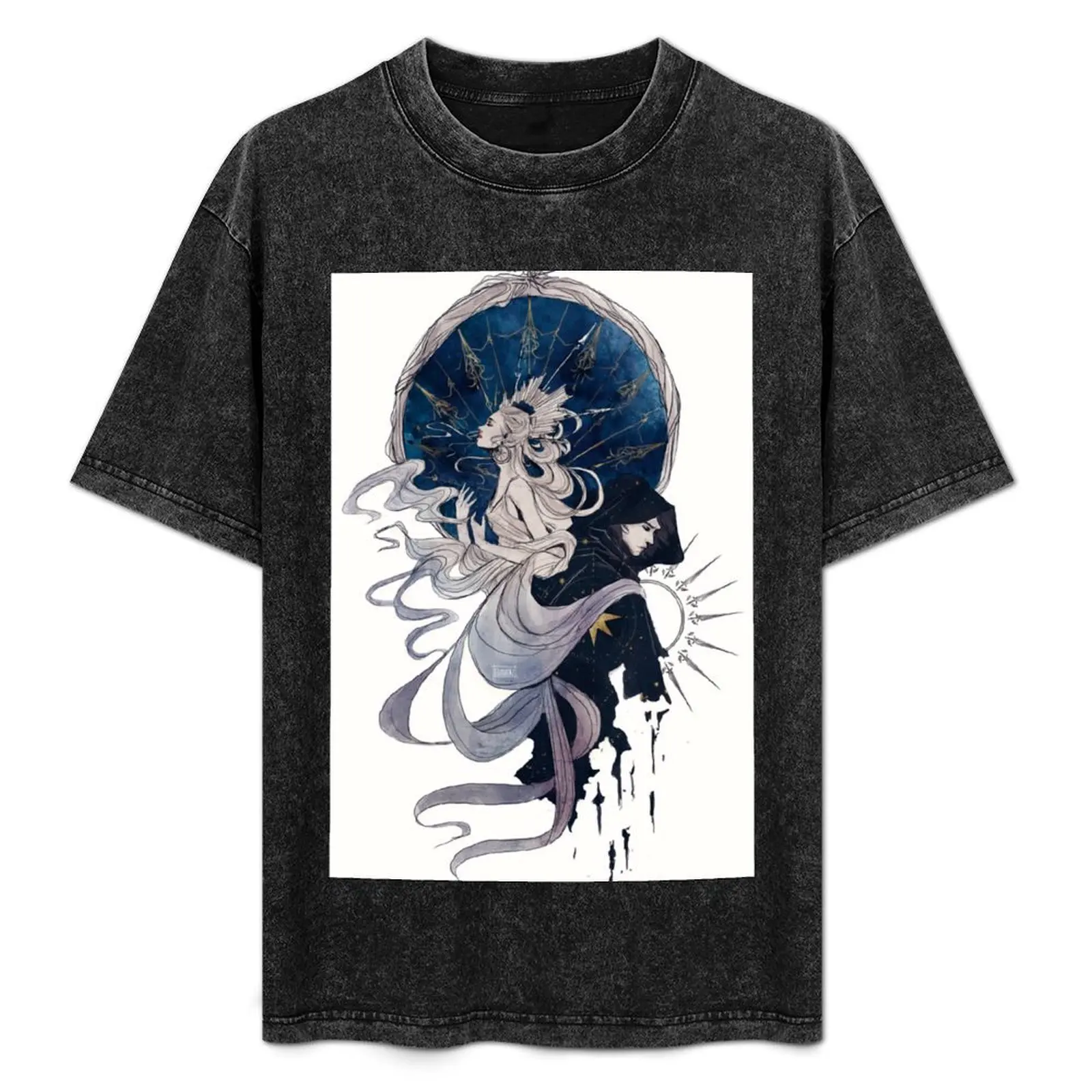 

The Sun, the Moon and the Stars T-Shirt High Elasticity Sports T-Shirt