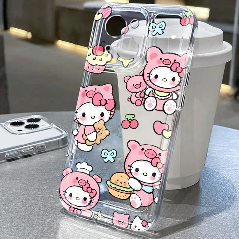 حافظة ناعمة لهاتف Honor X9b 90 Lite X8b X7b Y9 Prime 2019 X9a Hello K-kitty Cute