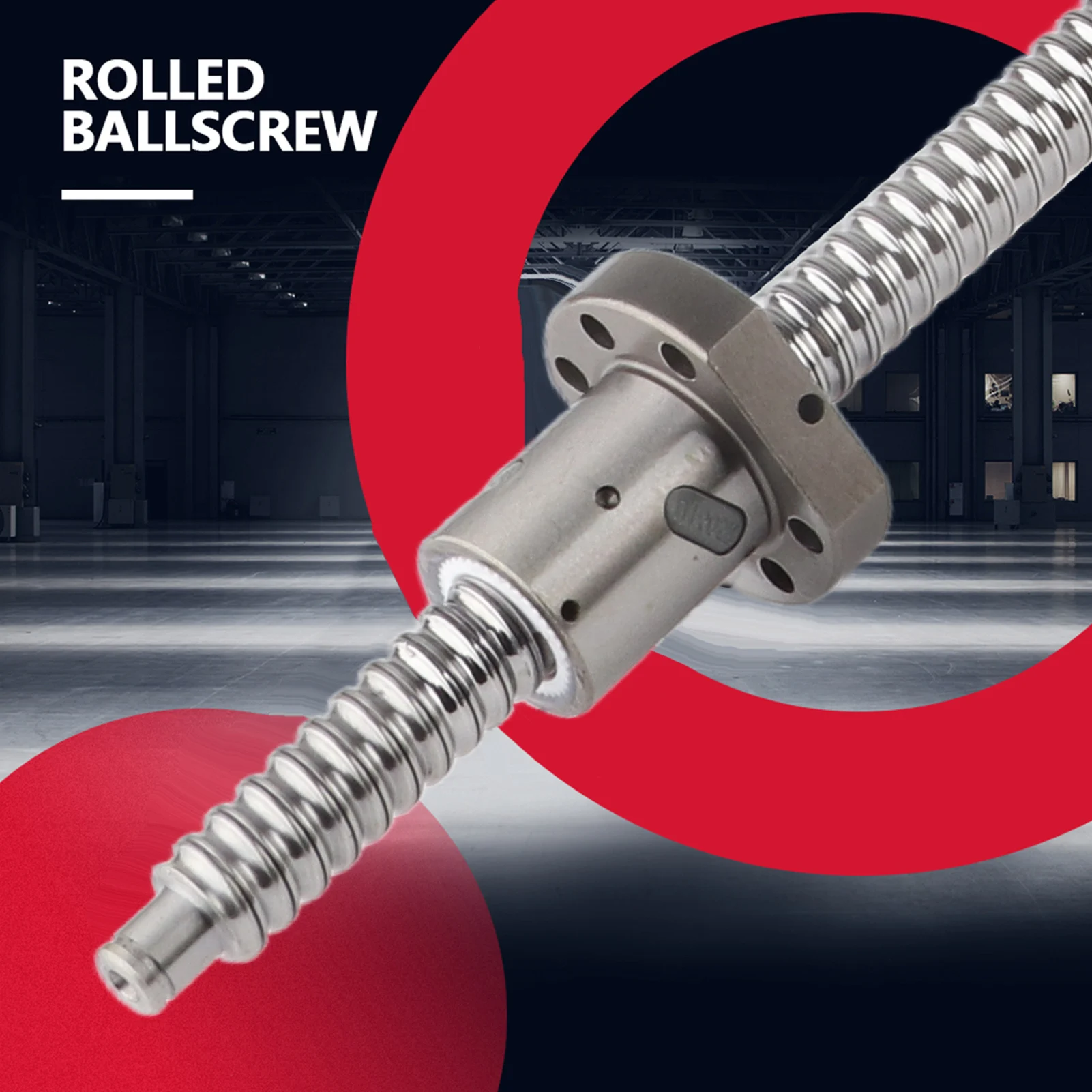 

Шариковый винт с защитой от люфта Шариковый винт с защитой от люфта SFU1605 Рулонный шариковый винт 1000 мм Шариковая гайка с защитой от люфта без боковых опор