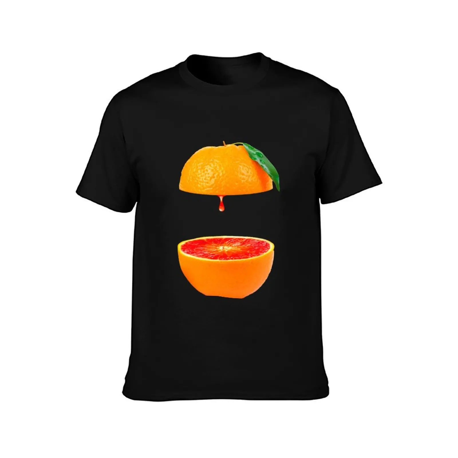 Orange Slices Stickers T-Shirt Construction Work Tee Shirt