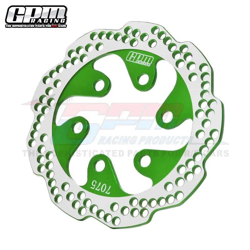 GPM Aluminum 7075 Rear Brake Disk For LOSI 1/4 Promoto-MX Motorcycle FXR LOS262010