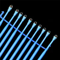 Aplicador de punta adhesiva Dental de 20 piezas para corona dentada, chapa de porcelana, cuidado de la salud desechable, palos dentales, cepillo, Material Dental