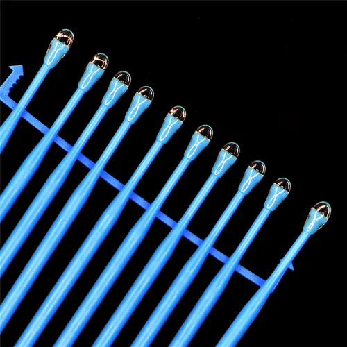 Imagen 1 del producto Aplicador de punta adhesiva Dental de 20 piezas para corona dentada, chapa de porcelana, cuidado de la salud desechable, palos dentales, cepillo, Material Dental