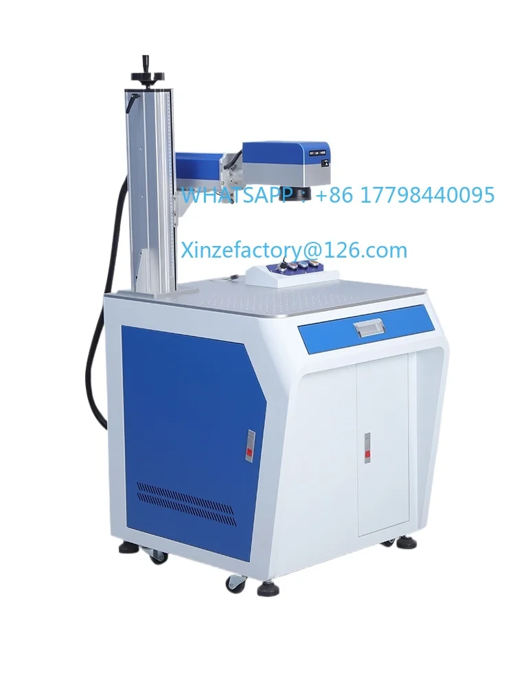 Zhengke Laser 3D Dynamic Relief Marking Machine Curved Metal Lighter Stone Deep Carving Three-dimensional