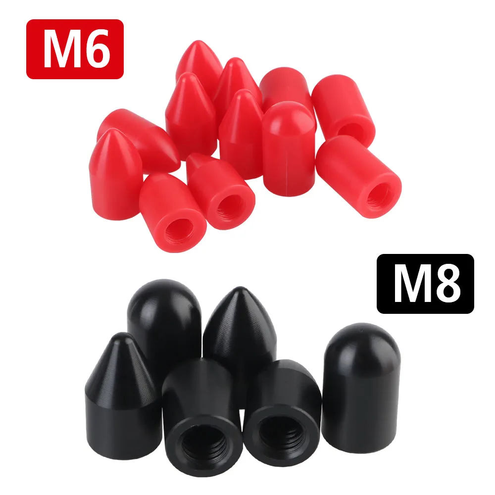 Accesorios para automóviles sin pintura M8 M6, herramienta de reparación de abolladuras de coche, gancho de reparación de abolladuras, martillo, cabezal de repuesto, 12 Uds.