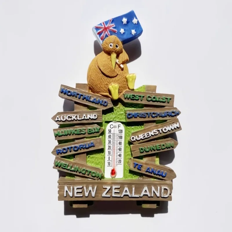 New Zealand Fridge Magnets Creative Bikes Kiwi Fridge Stickers Travelling Souvenirs Wedding Gifts Home Decoration