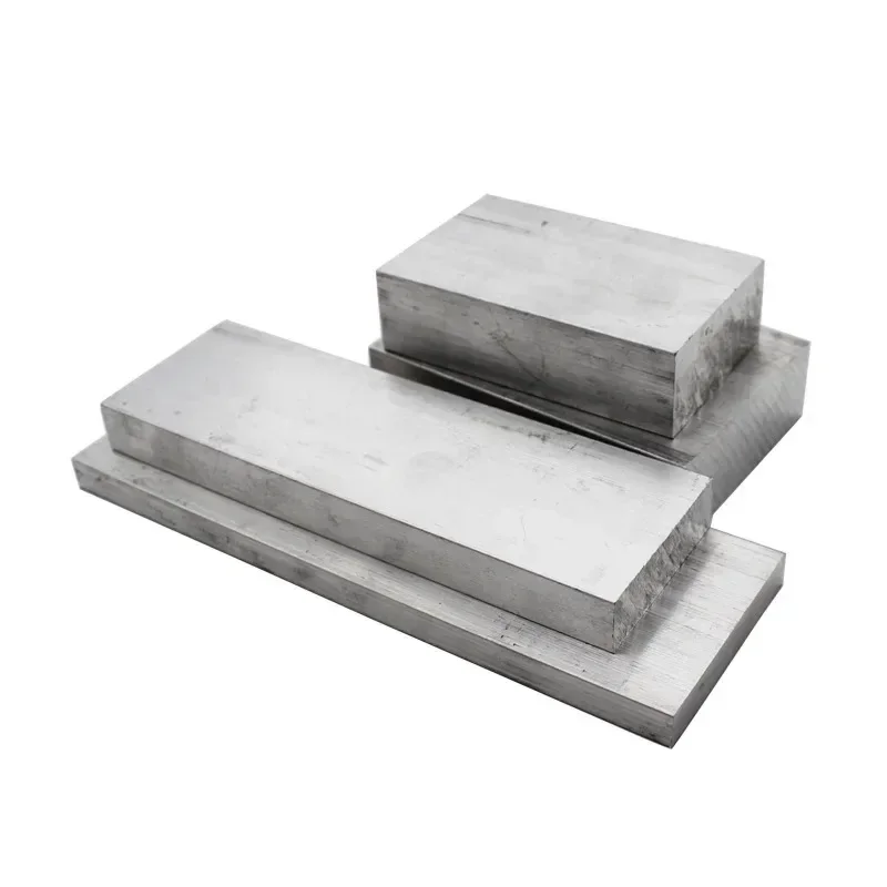 6061 Aluminum Alloy Metal Sheet Aluminium Flat Bar Plate Strip  Block Solid Mill CNC Stock