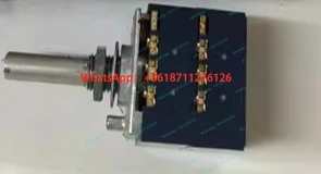 Japan ALPS RK27 Duplex Volume Potentiometer A5K 10K 50K 100K 500K 25 Round Shank 6 Pins