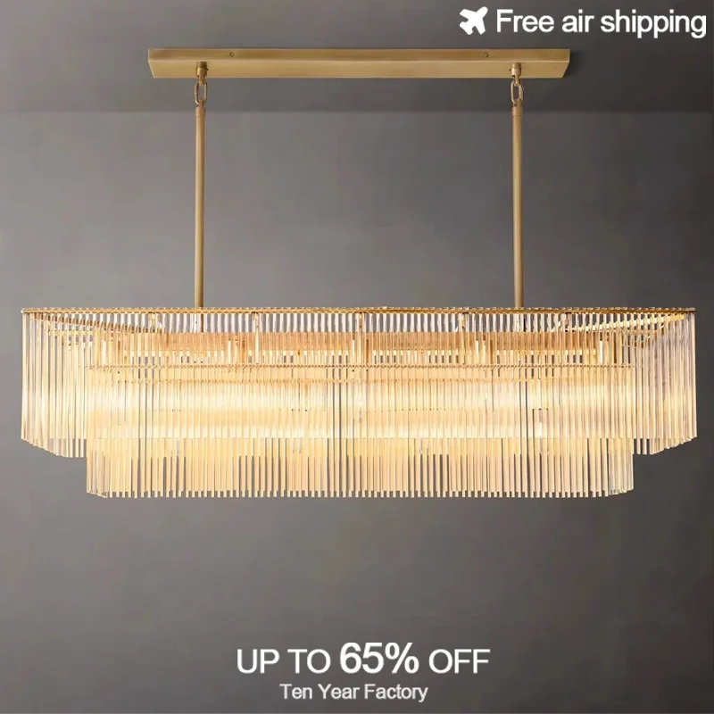 

Luxury Nordic chandelier with glass light shade and full brass in art deco design for dining room decorative hanging ceiling lig