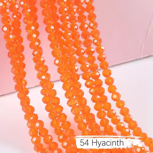 2mm 4mm 6mm 8mm Rondelle Austria Crystal Beads Faceted Glass Beads Loose Spacer Beads for DIY Bracelet Garment Making - Image 30