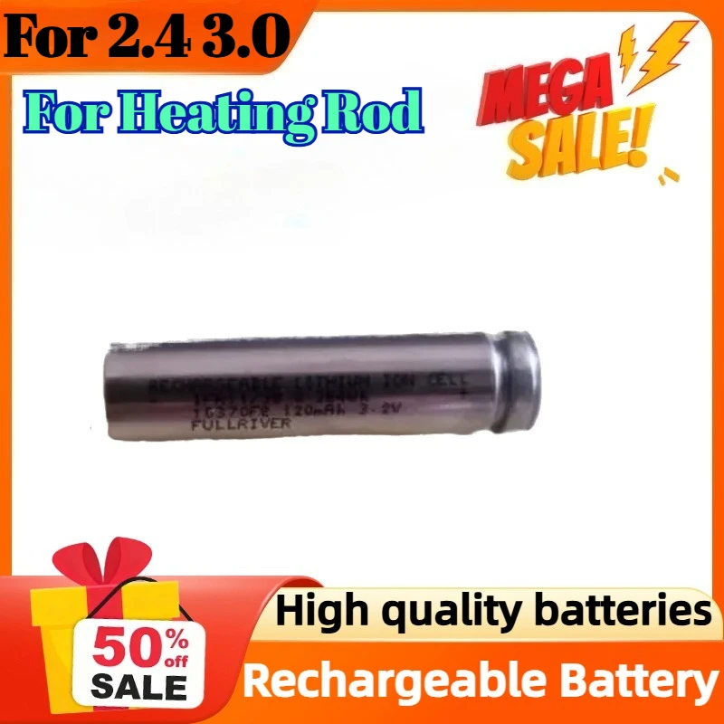 

Replaceable Battery for 2.4 3.0 Heating Rod Rechargeable Battery