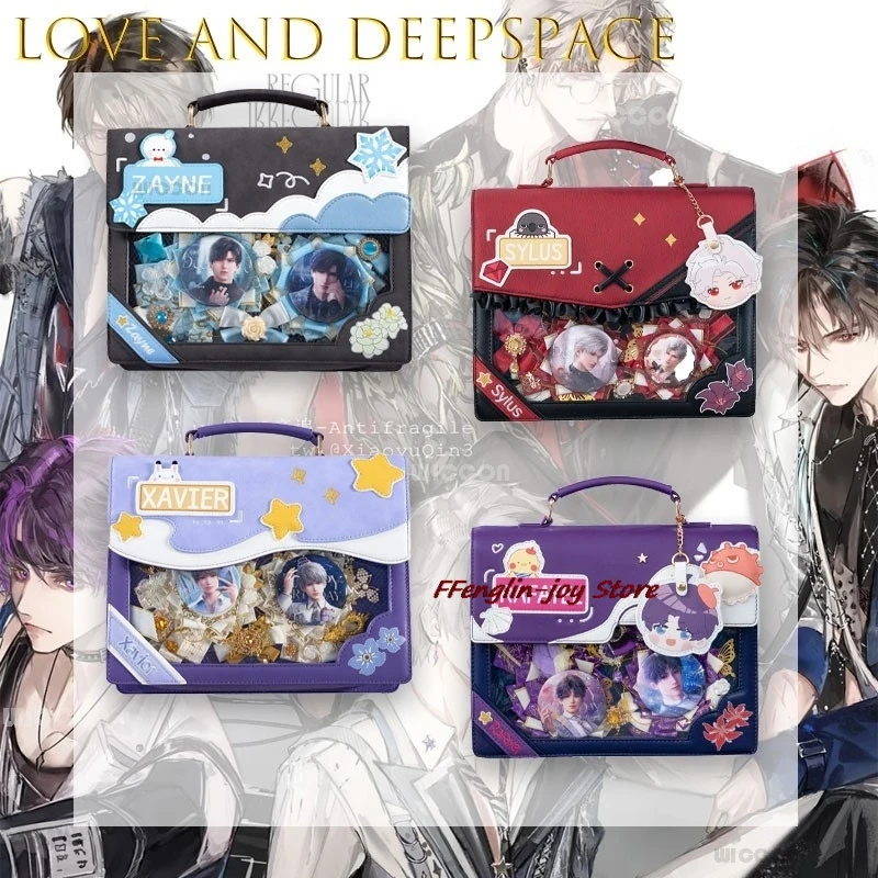 

Аниме для взрослых LOVE AND DEEPSPACE Zayne Xavier Rafayel Sylus Ita Bag Пригородный рюкзак Аутентичные игровые аксессуары