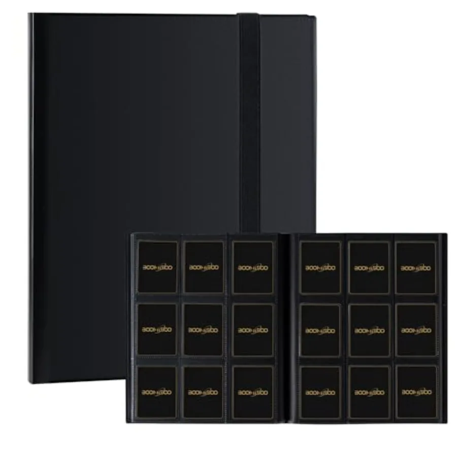 

Card Binder 9 Pocket Storage 360 Card Binder, Trading Card Binder Senior and Sturdy Side-Loading Album, Intended For YuGiOh, MT