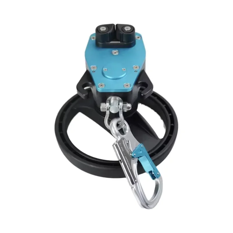 DZ Brand 11CE Certified Aluminum Waterproof Rescue Descender Fast Safe Descent Escape Fall Arrest Accessory Climbing