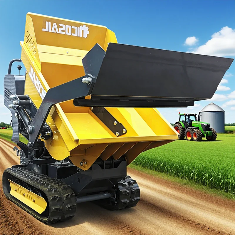 800kg Mini Loader Dumper High Load Bearing Capacity Small Dumper Trucks For Sale