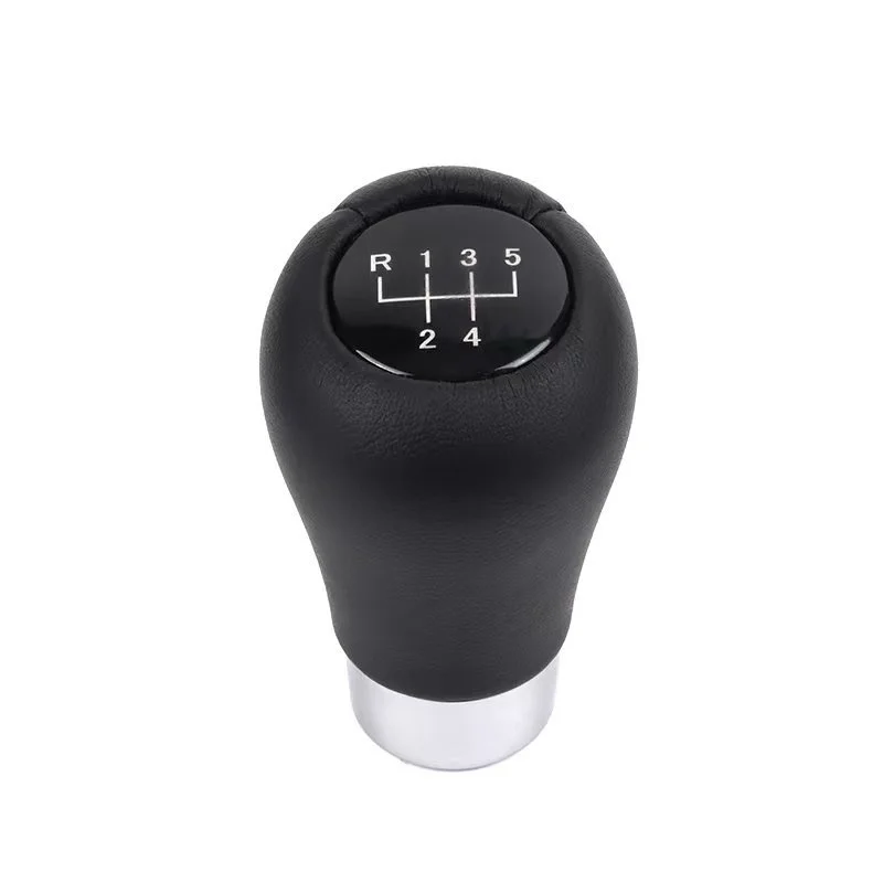 5/6 Speed Shift Knob Leather Shifter Knobs Transmission Gear Stick Shifting Lever Fit Most Manual Cars Truck For BMW E36 E46 E34
