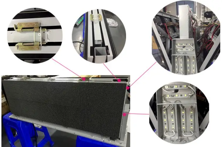 2024 New Taxi Top Led Display Car Top Led Screen ultra Thin Led Double Display Wifi GPS Screen Advertising Mobile