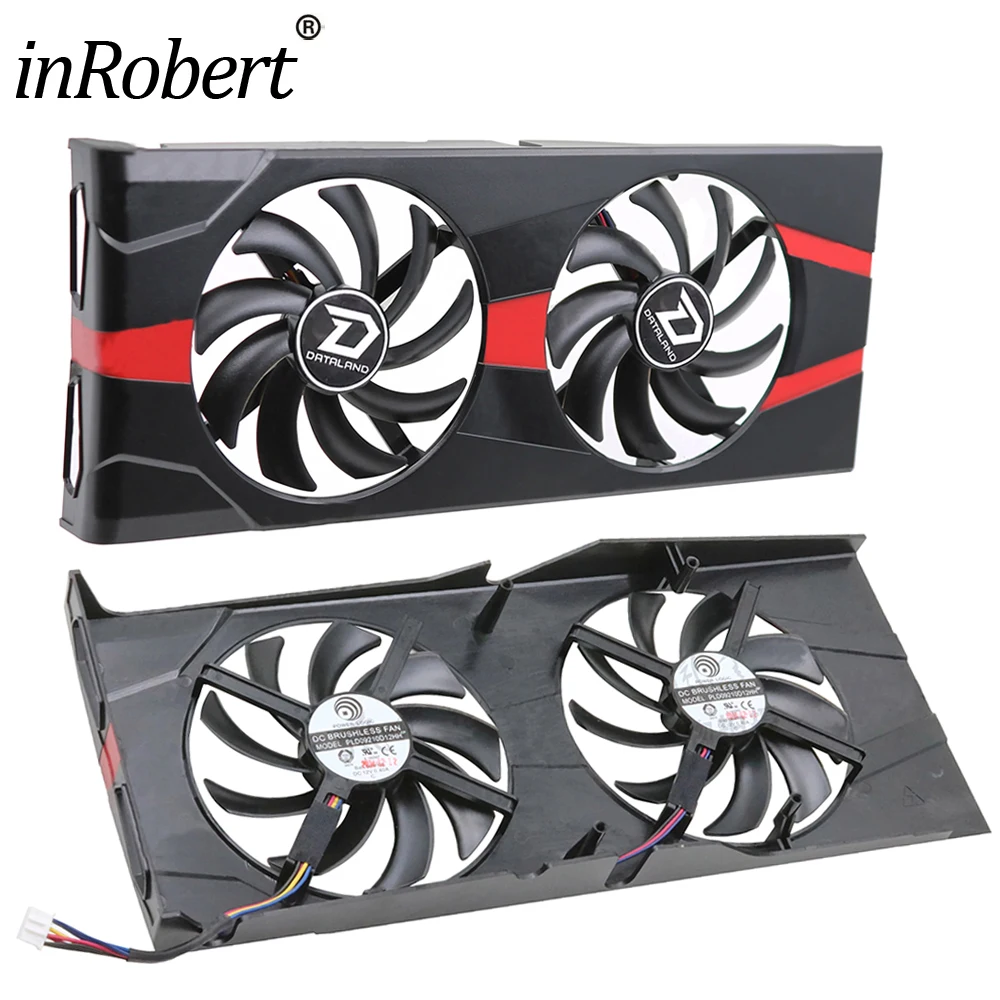 Cooling fan For DATALAND/Powercolor R9 280X 3G Graphics Card Fan with case