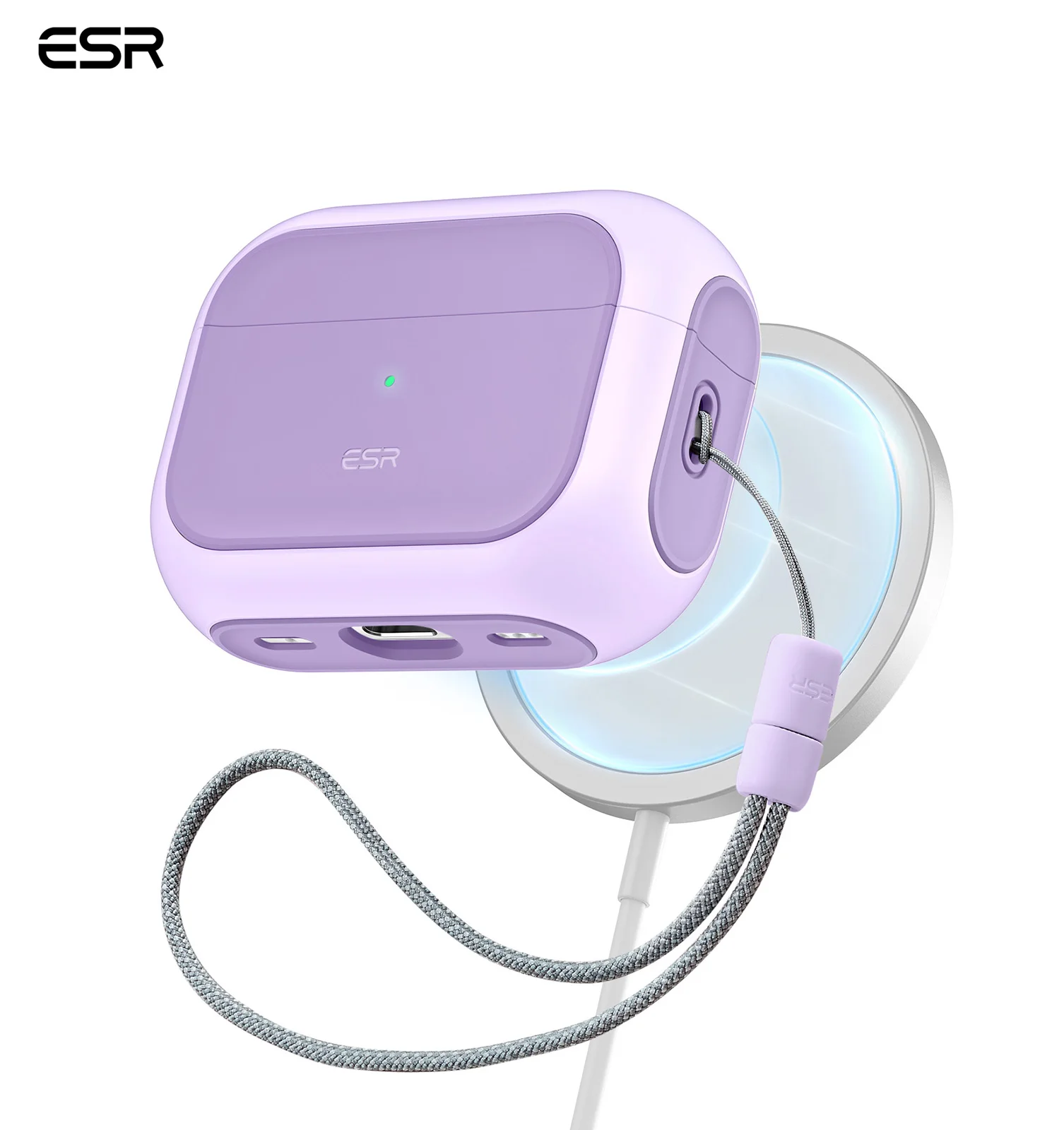 ESR for AirPods Pro 2 ケース ストラップ付き Airpods Pro 2023/2022