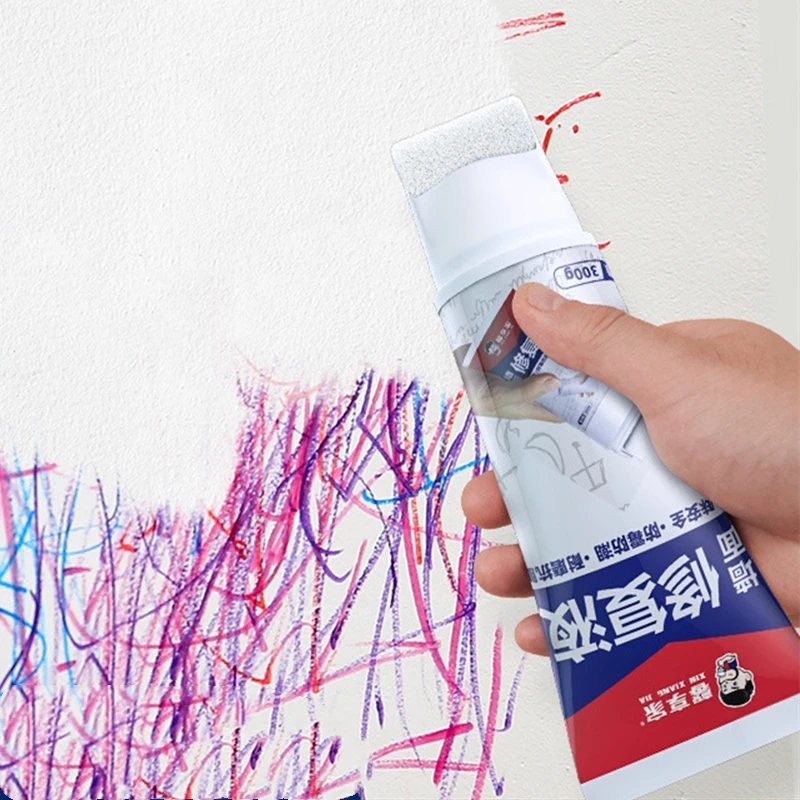 White wall decontamination wall repair self-spraying latex paint repair wall renovation cleaning graffiti repair wall paste